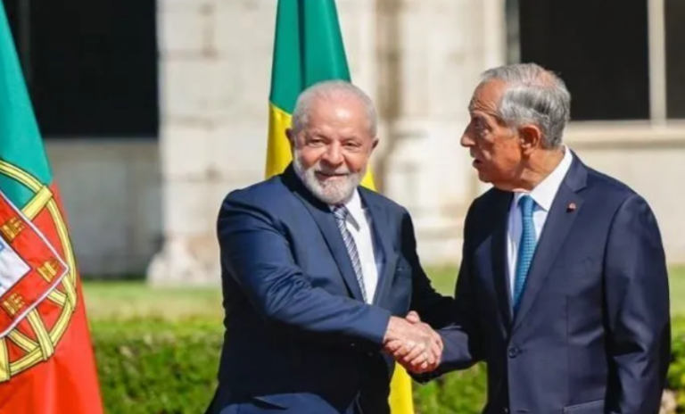 Lula recebe presidente e primeiro-ministro de Portugal nesta terça-feira