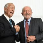 Lula se reúne com presidente de Portugal no Palácio do