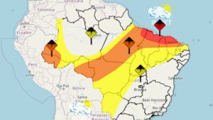 MA entra em alerta vermelho de grande perigo para chuvas