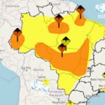 MA tem 212 cidades em alerta para chuvas até terça