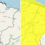 MA tem 30 cidades em alerta laranja nesta quinta (27)