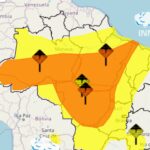 MA tem 40 cidades em alerta laranja para chuvas até