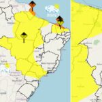 MA tem 71 municípios em alerta amarelo até sexta (21)