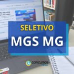 MGS MG abre edital para Belo Horizonte e Região Metropolitana