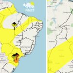 Mais de 60 cidades entram em alerta amarelo nesta terça