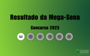 Mega-Sena 2825: veja resultado de hoje, quinta-feira (6)