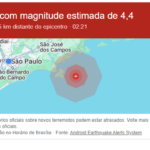 Moradores de São Paulo e Rio de Janeiro recebem alerta