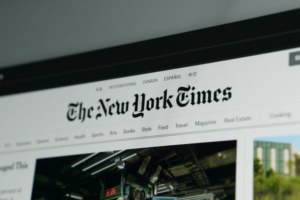 New York Times anuncia uso de IA em sua redação