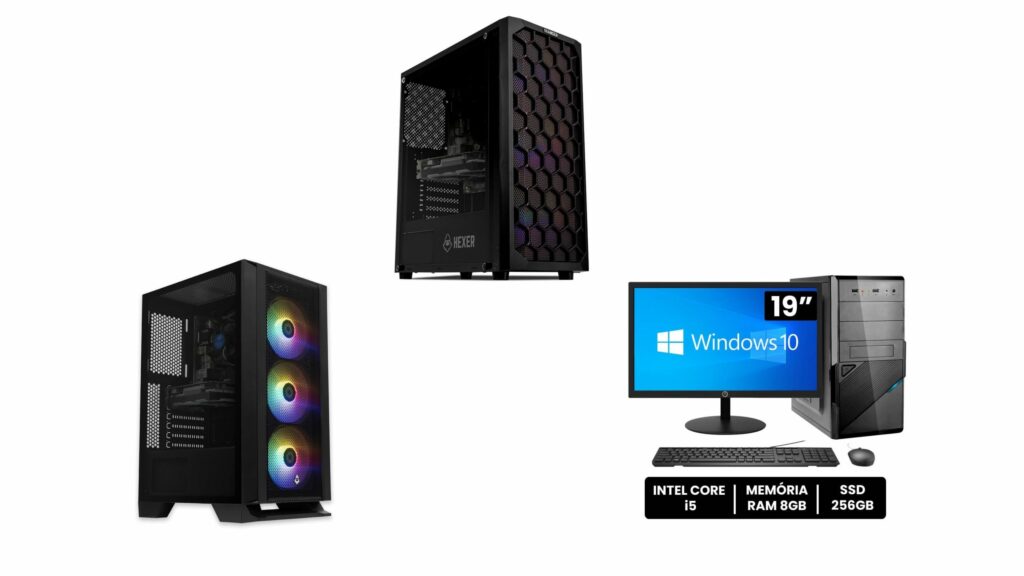 Ofertas do dia: PCs completos e componentes em promoção! Aproveite