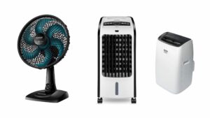 Ofertas do dia: para se refrescar no verão! Ar-condicionado, ventilador