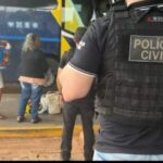 Operação policial de repressão ao tráfico de drogas no Terminal