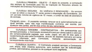 PF identifica ‘contrato da propina’ com taxa de 6% sobre