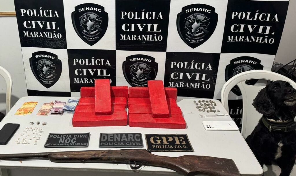 Polícia localiza imóvel com armazenamento de drogas em Timon