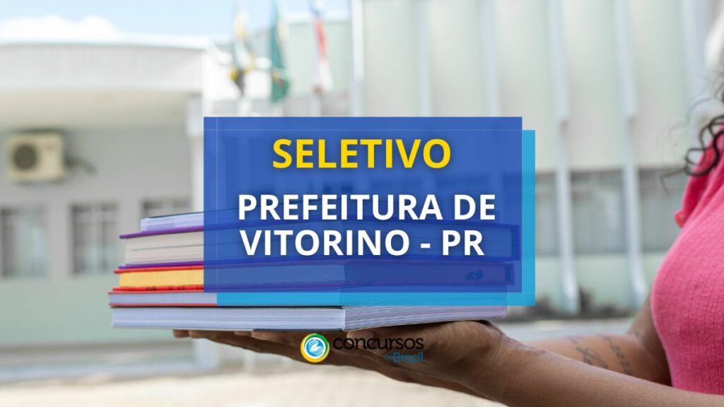 Prefeitura de Vitorino - PR: seletivo para Monitor de Ônibus