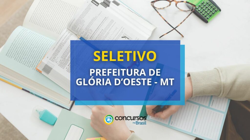 Processo seletivo em Glória D’Oeste