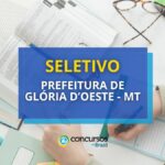 Processo seletivo em Glória D’Oeste