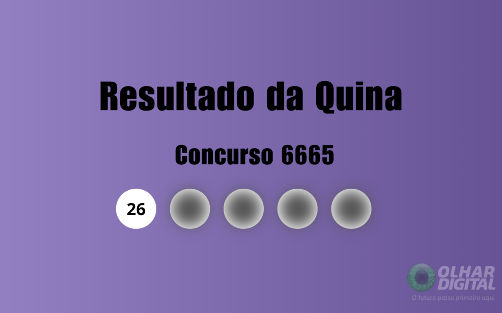 Quina 6665: veja resultado de hoje, sábado (22)