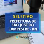 Seletivo Prefeitura de São José do Campestre