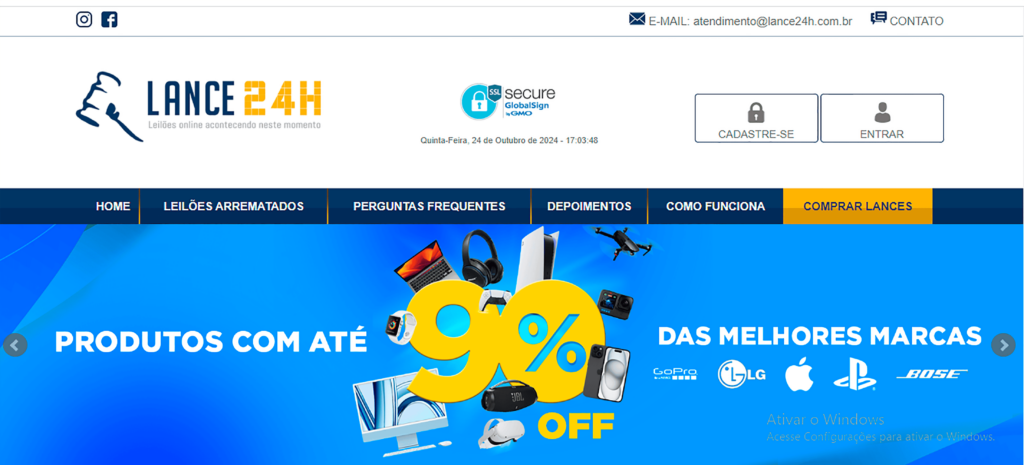 Site Lance 24h é confiável? Saiba a verdade sobre o