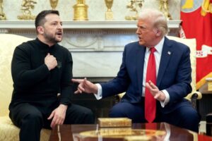 Trump e Zelensky batem boca na Casa Branca sobre guerra