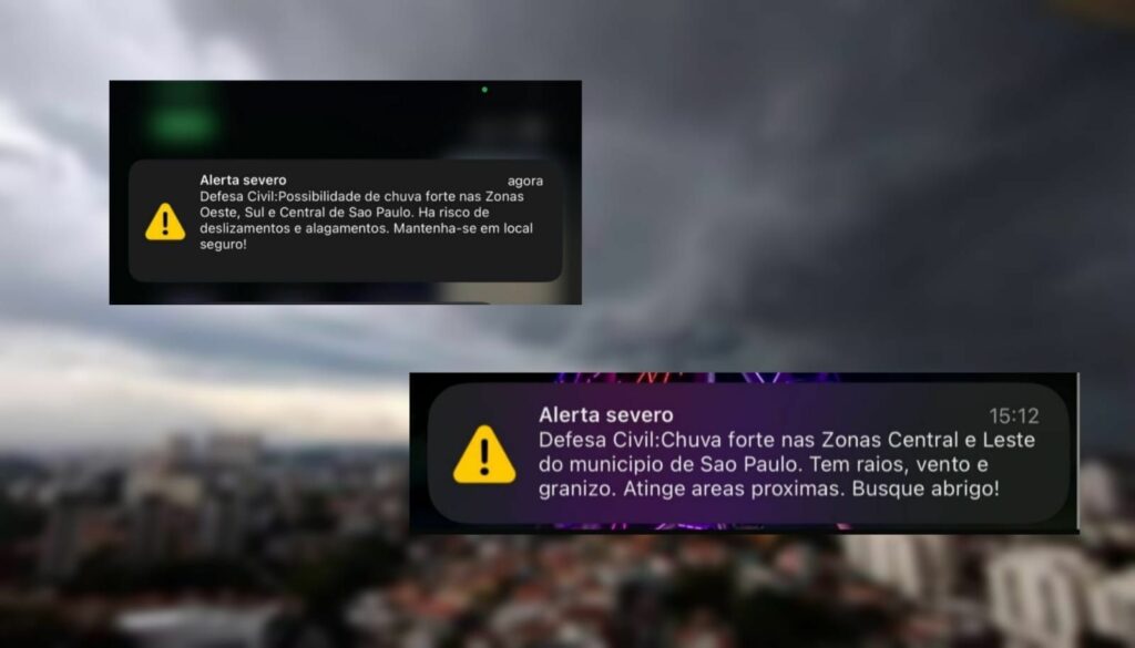 Alerta de chuva de novo? São Paulo registrou mais de