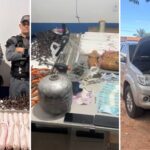 Assaltantes de banco são presos com explosivos no Maranhão