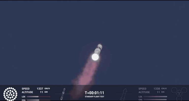 Astronauta tira fotos de explosão da Starship no espaço