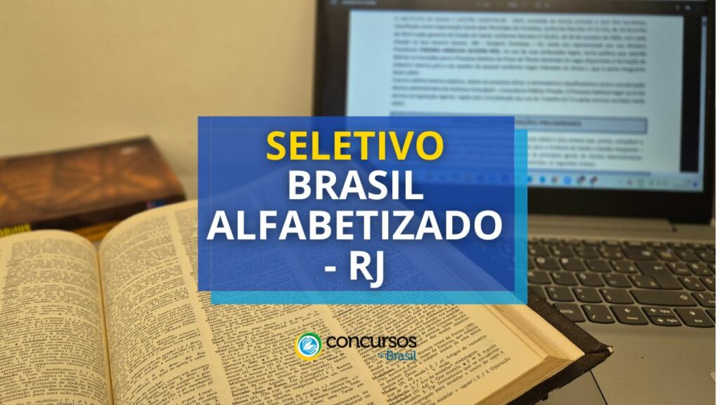 Brasil Alfabetizado tem vagas abertas para voluntários no RJ