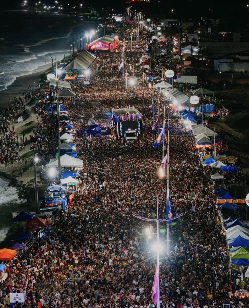 Carnaval na Litorânea encerra nesta terça-feira (4) com show de