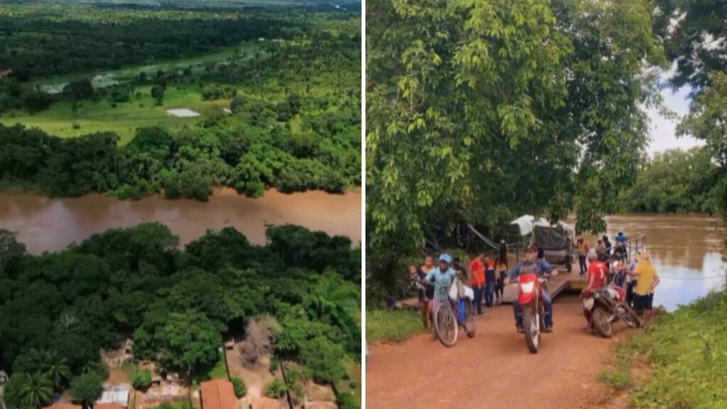 Chuva causa enchente no Rio Itapecuru e travessia pode ser