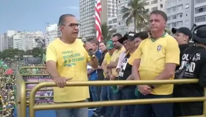 Com foco nas eleições de 2026, manifestação de Copacabana quase