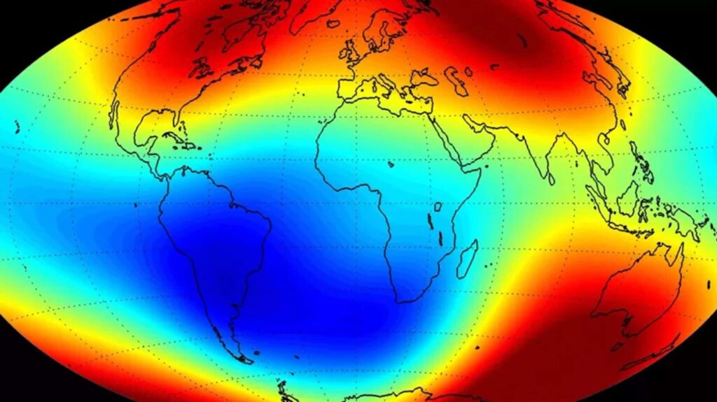 Estudo brasileiro confirma: anomalia magnética existe há milhões de anos