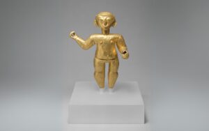 Figura de ouro Tumaco-Tolita revela segredos de uma civilização perdida