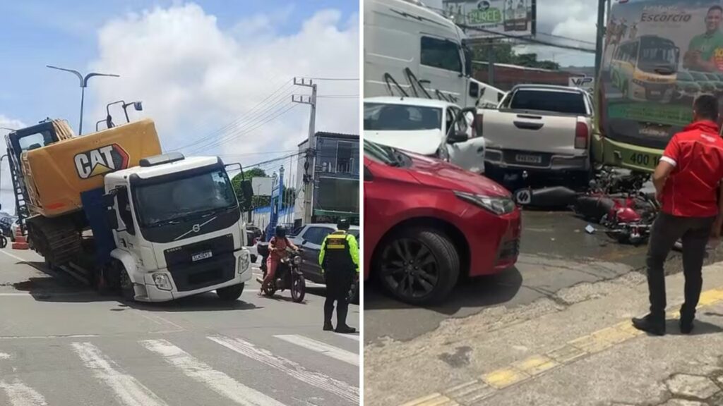 Grande Ilha tem diversos acidentes de trânsito nesta terça (11)