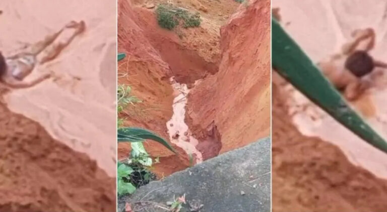 Homem é encontrado em Voçoroca de 80 metros em Buriticupu
