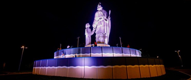 Inaugurada revitalização do monumento de São José de Ribamar