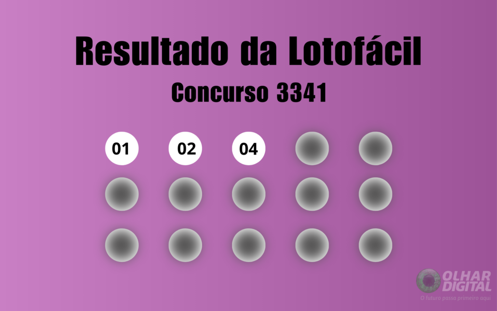 Lotofácil 3341: veja resultado de hoje, quinta-feira (13)