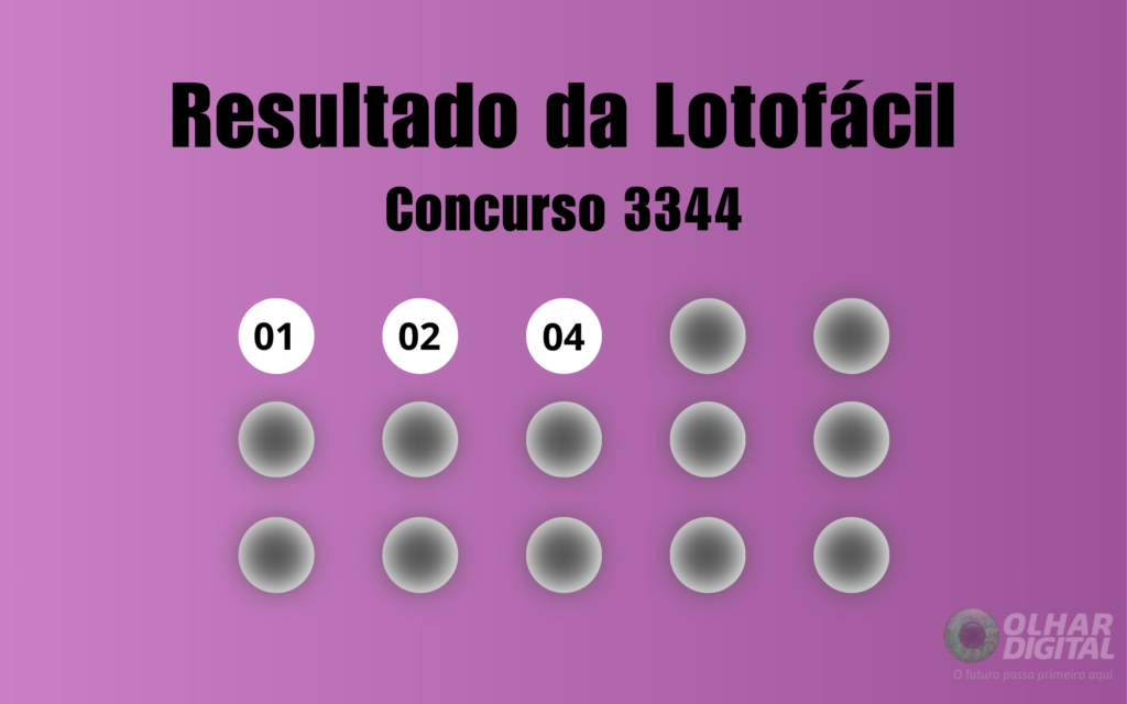 Lotofácil 3344: veja resultado de hoje, sexta-feira (14)