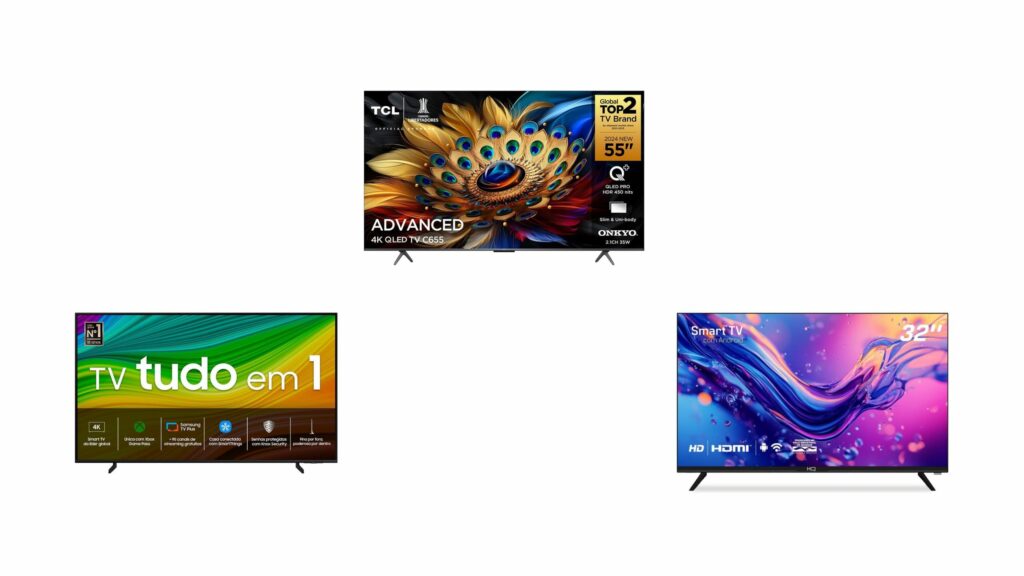 Ofertas do dia: aproveite até 24% off em Smart TVs!