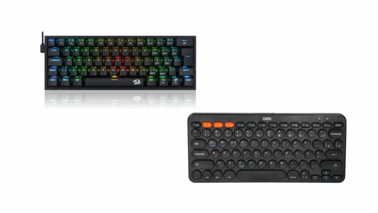 Ofertas do dia: confira uma seleção de teclados com até