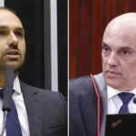 Plano de Eduardo Bolsonaro contra Moraes inclui tentativa de processo