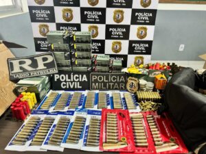 Polícia fecha estabelecimento que comercializava munições de forma clandestina