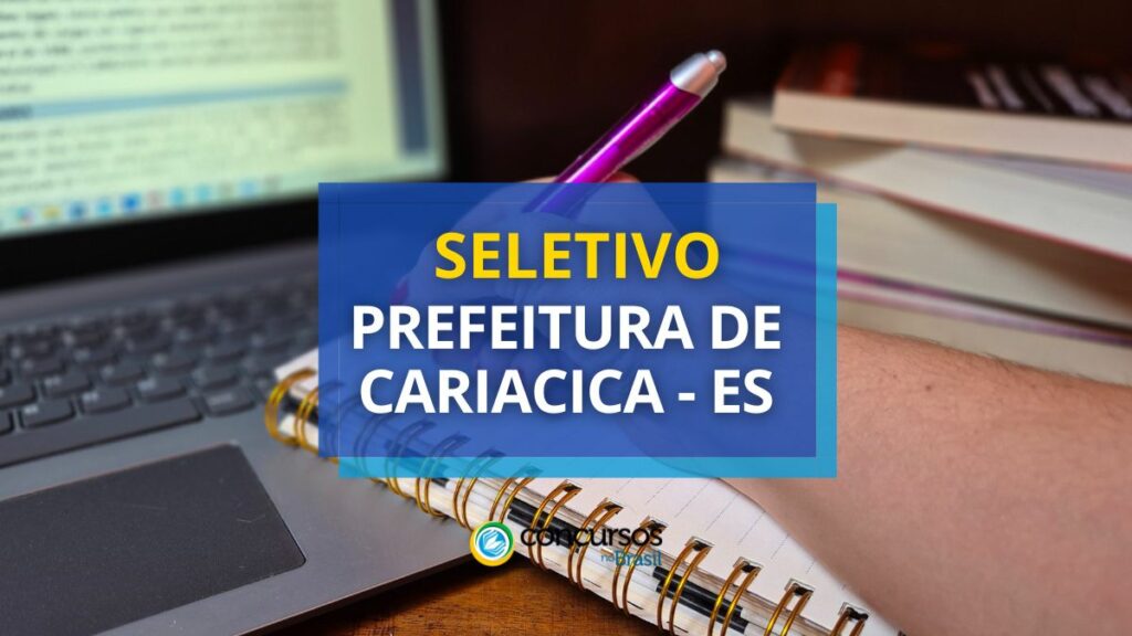 Prefeitura de Cariacica - ES anuncia seletivo na educação