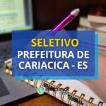 Prefeitura de Cariacica - ES anuncia seletivo na educação