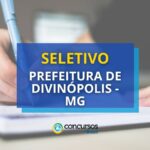 Prefeitura de Divinópolis - MG publica seleção; até R$ 7,4