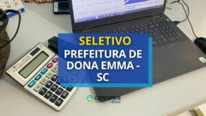 Prefeitura de Dona Emma - SC: até R$ 21,1 mil