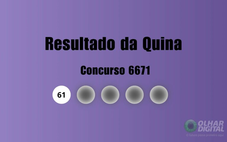 Quina 6671: veja resultado de hoje, sábado (1)