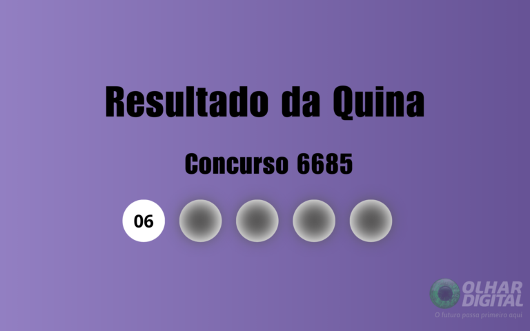 Quina 6685: veja resultado de hoje, quinta-feira (20)
