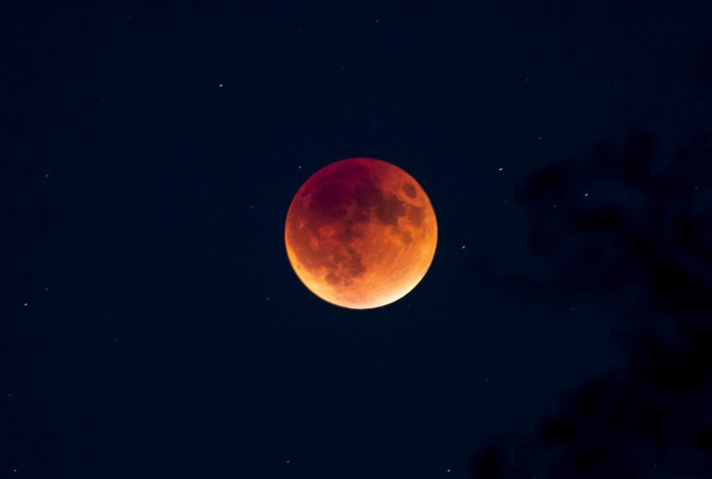 Viu uma foto do eclipse lunar desta semana? Ela pode