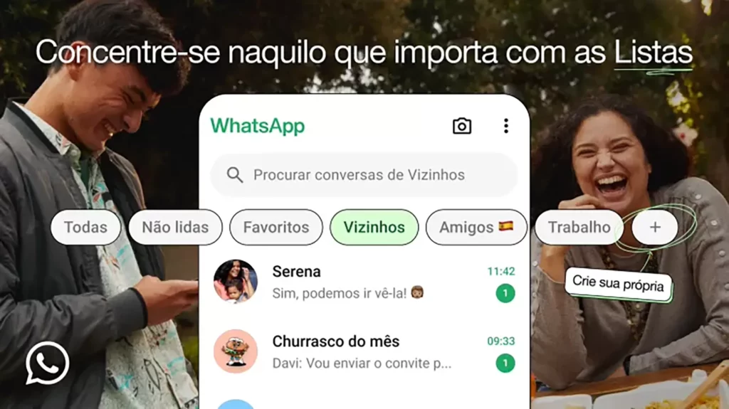 WhatsApp: nova função vai te ajudar a organizar suas conversas